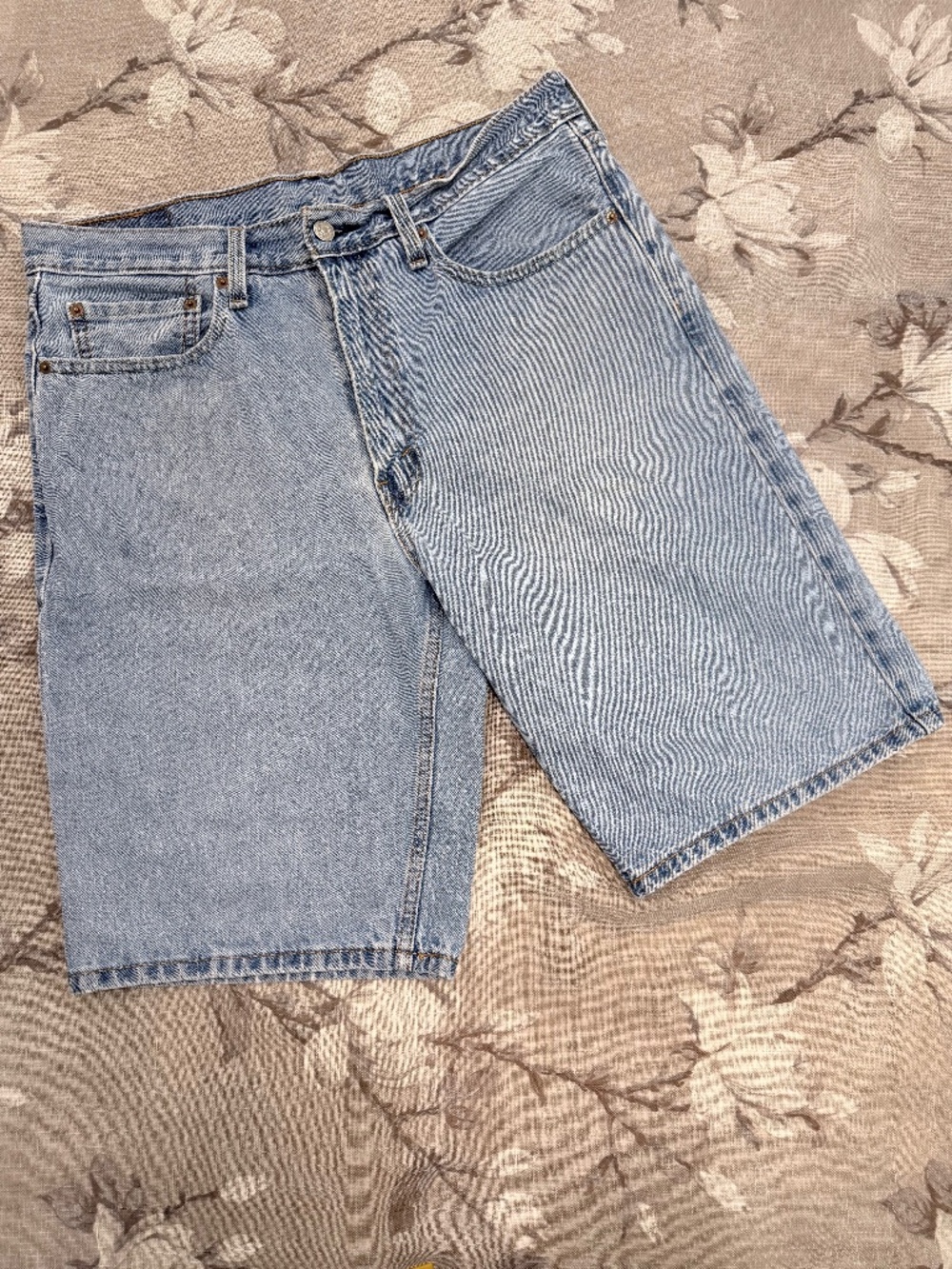 Levi’s 469 Loose Denim Shorts W34 Light Wash 100% Cotton Baggy Y2K